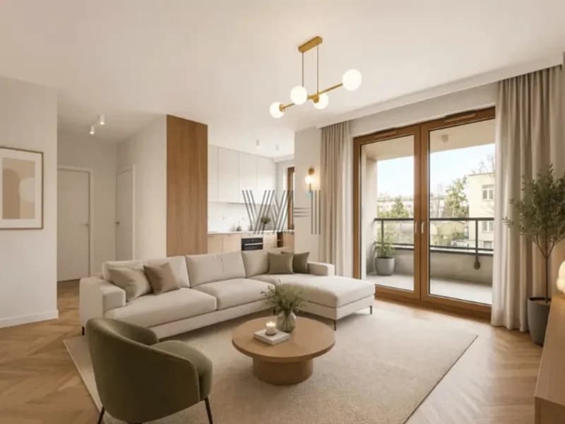 Квартира - Варшава - 2 pokoje - 50 m²