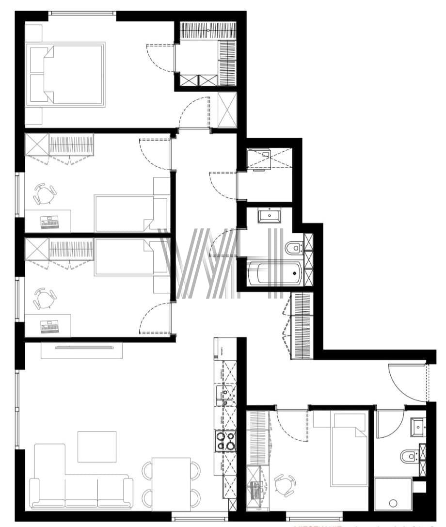Apartment - Warsaw - Włochy - 115 m²/5 rooms - Photo gallery 20